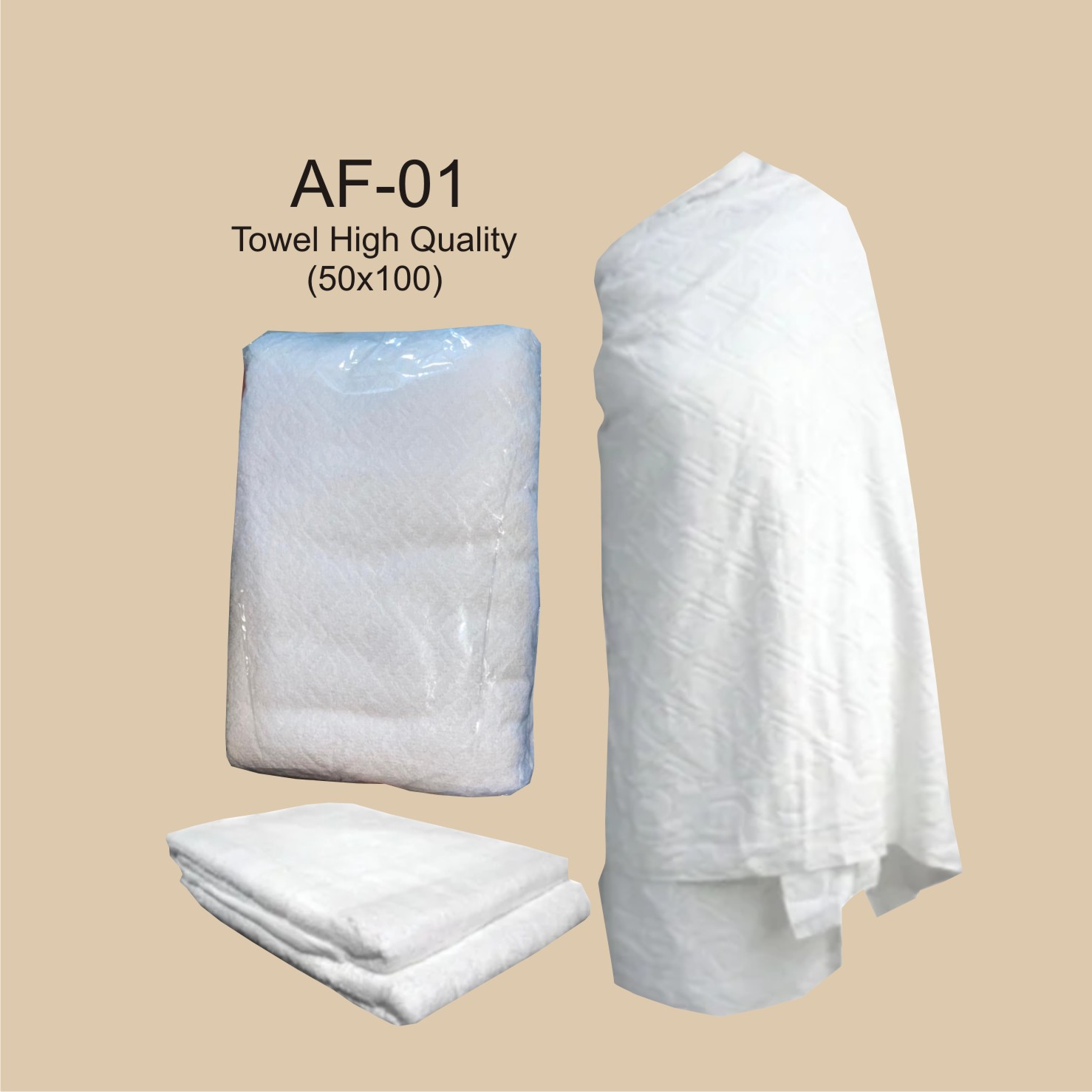 Premium Ahram Cotton AF1 ( Size 50 * 100 )