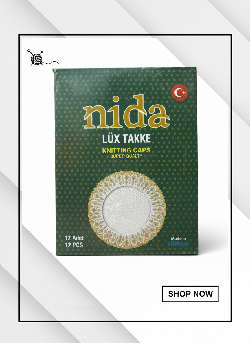 Premium Nida Knitting Cap ( 12 Pcs )